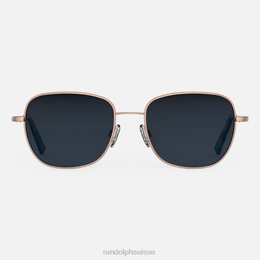 Randolph cecil Or rose satiné 22 carats et ardoise lentille polarisée en nylon dégradé PDX28660