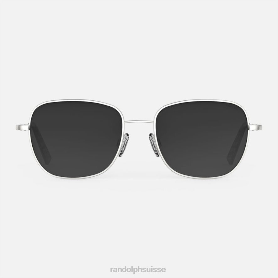 Randolph cecil argent satiné & gris côtier lentille polarisée en nylon dégradé PDX28673