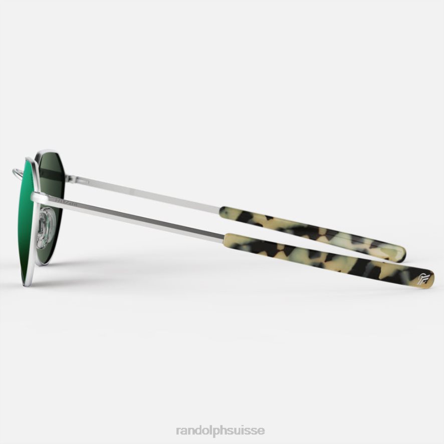 Randolph hamilton chrome mat & acadien verre polarisé miroir en nylon PDX28680