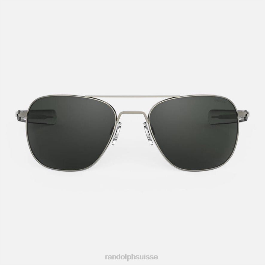 Randolph aviateur 7 bronze à canon et gris américain lentille en verre polarisée PDX286114