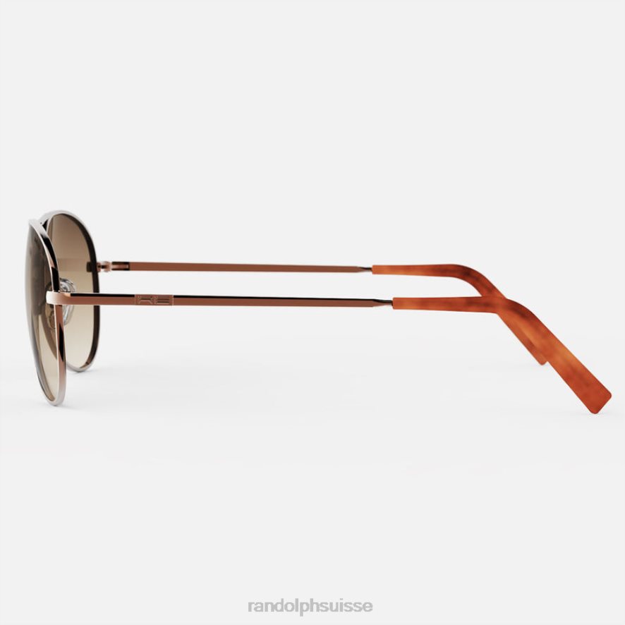 Randolph Amélia Or chocolat 22 carats et sable du cap lentille en nylon dégradé non polarisée PDX286132