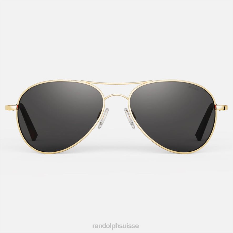 Randolph Amélia or 23 carats et gris américain lentille polarisée en nylon PDX28676