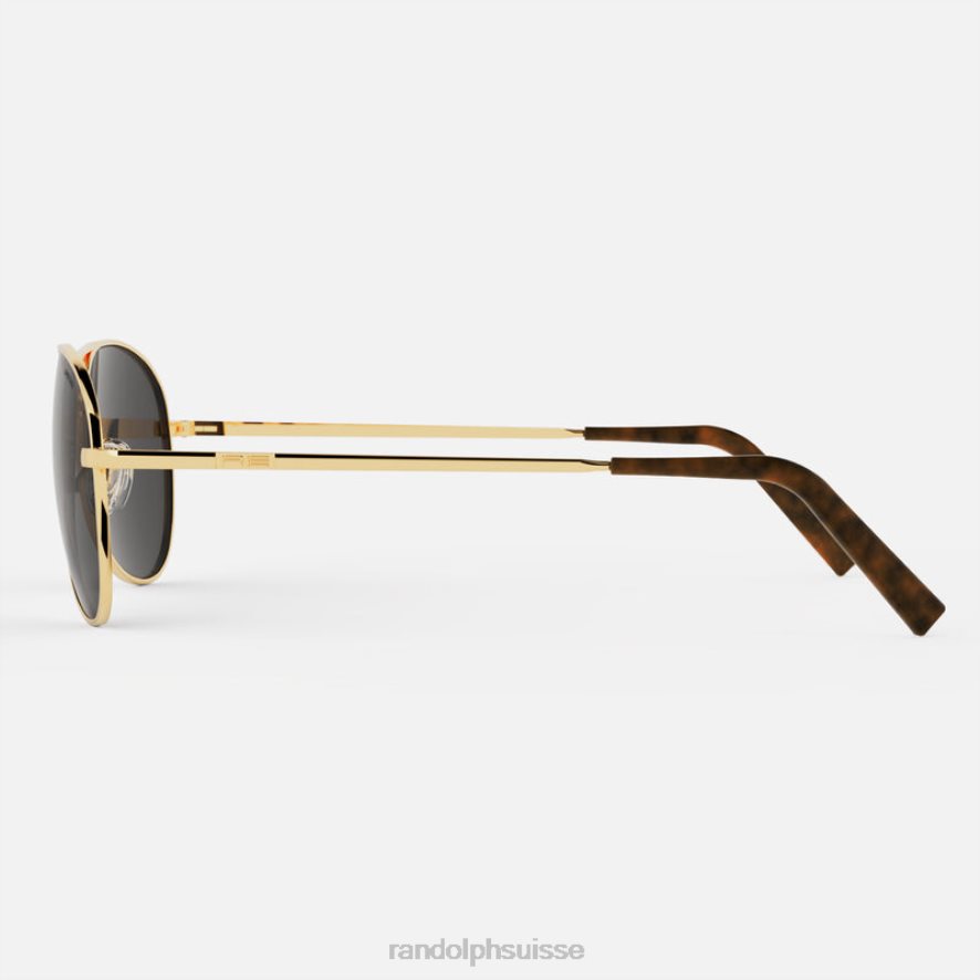 Randolph Amélia or 23 carats et gris américain lentille polarisée en nylon PDX28676