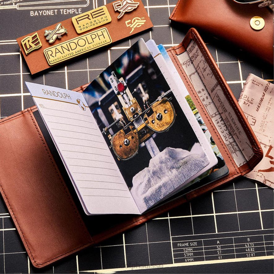 Randolph concorde 1 or 23 carats et gris américain lentille en verre polarisée PDX2862