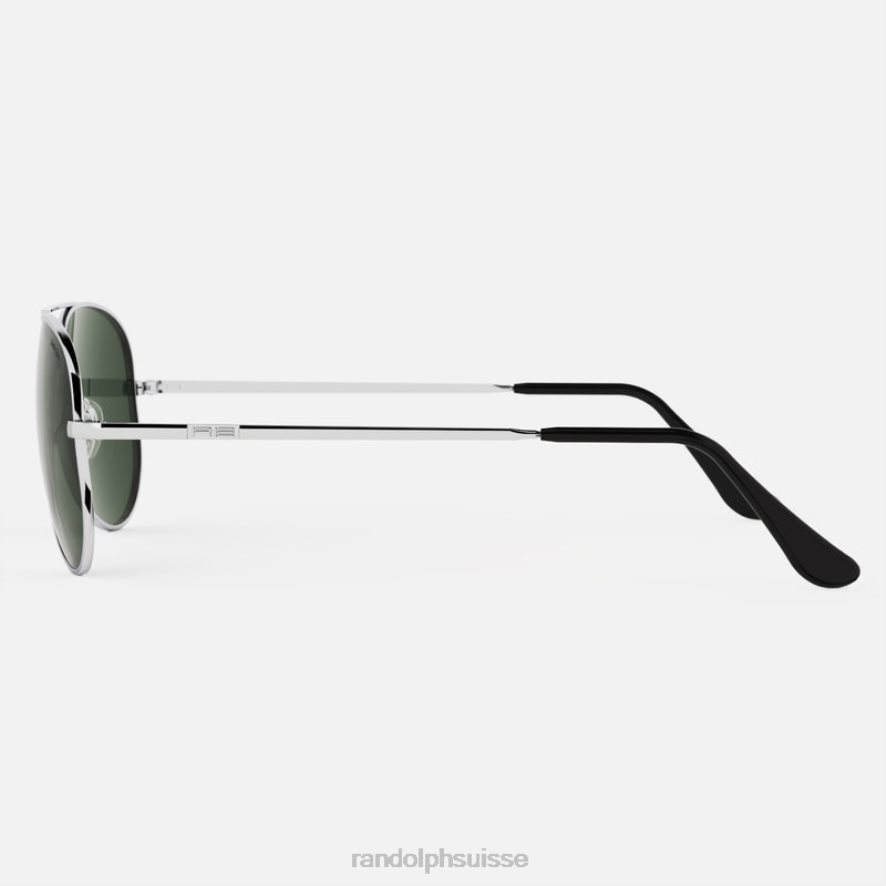 Randolph concorde 3 chrome brillant et agx lentille en verre polarisée PDX28651