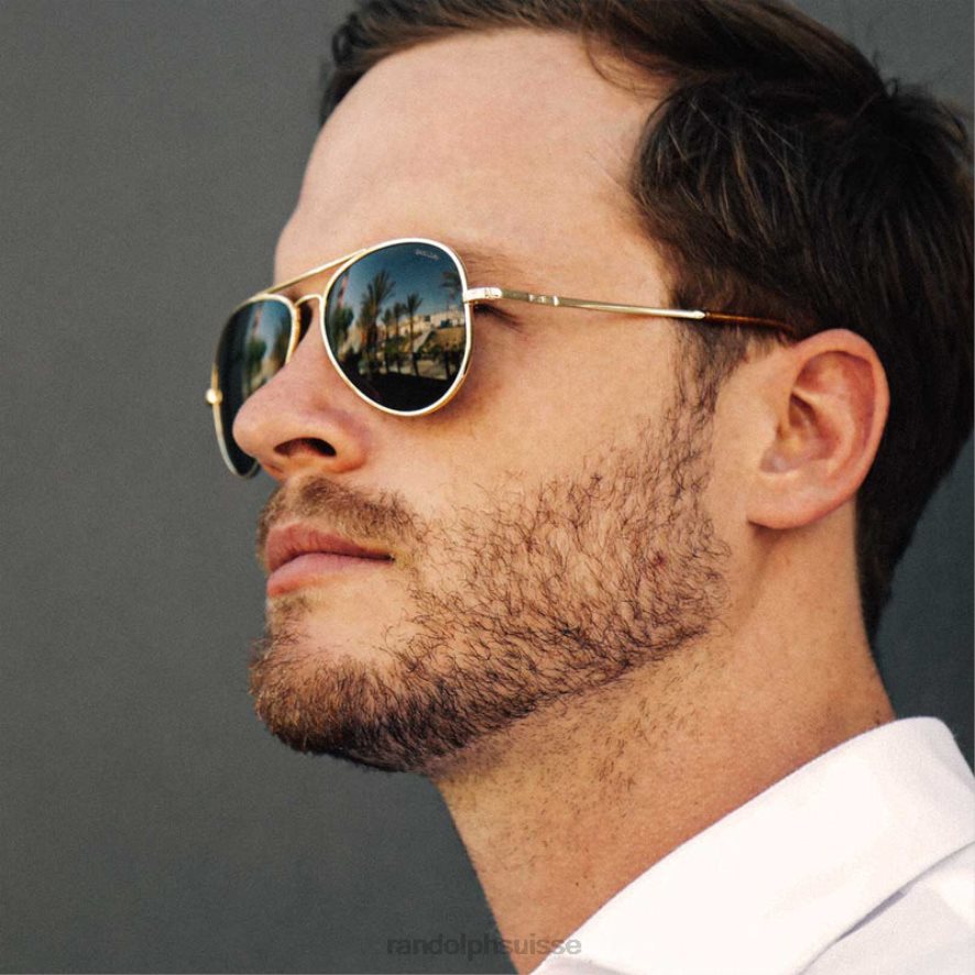 Randolph concorde 4 Or 23 carats et AGX lentille en verre non polarisée PDX286105