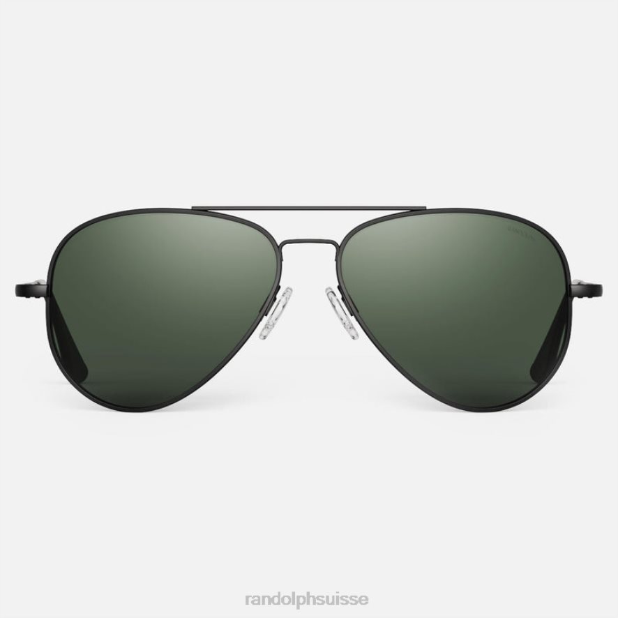 Randolph concorde 4 noir mat et agx lentille en verre non polarisée PDX286124