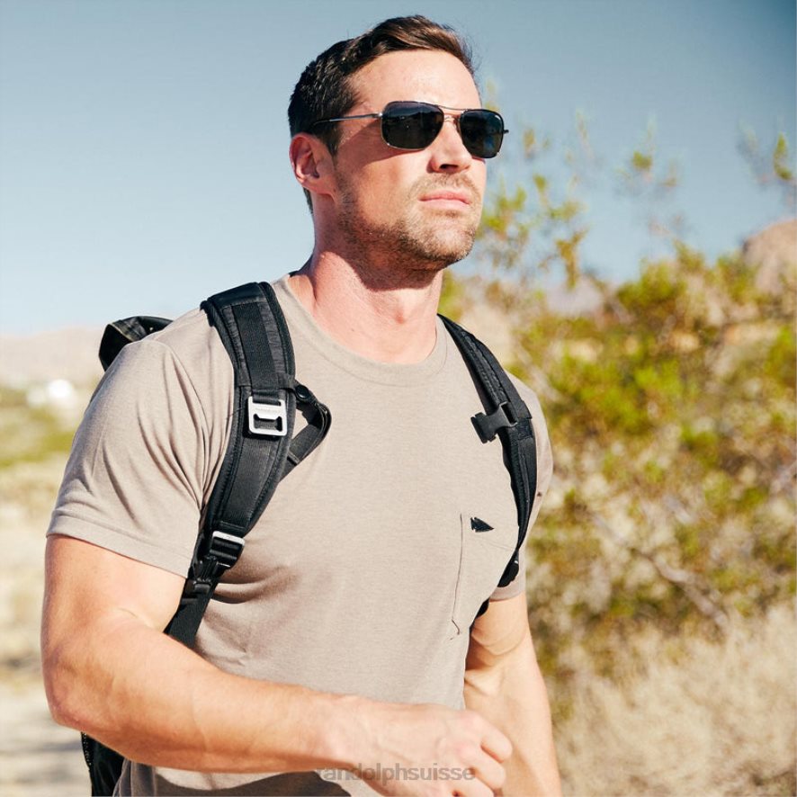 Randolph archer bronze & ardoise lentille en nylon dégradé non polarisée PDX286146