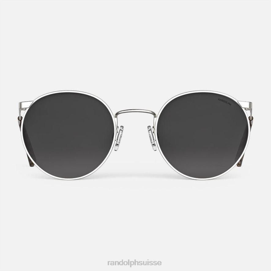 Randolph p3 argent satiné & gris côtier lentille polarisée en nylon dégradé PDX28654