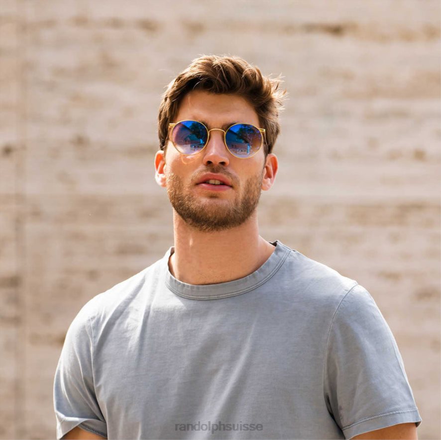 Randolph p3 or 23 carats et aurores boréales lentille en nylon dégradé non polarisée PDX286118