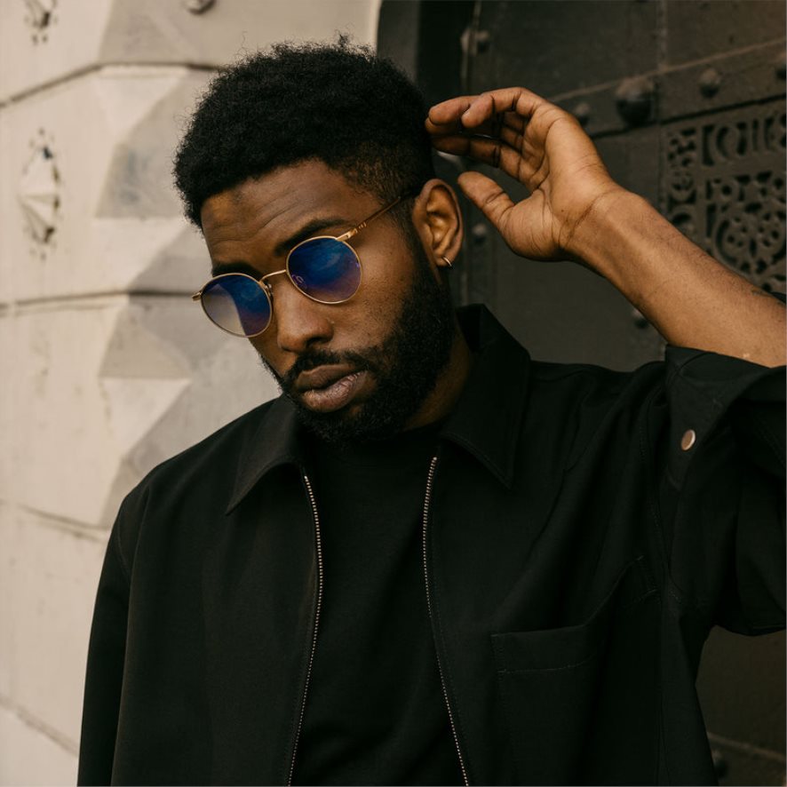 Randolph p3 or 23 carats et aurores boréales lentille en nylon dégradé non polarisée PDX286118