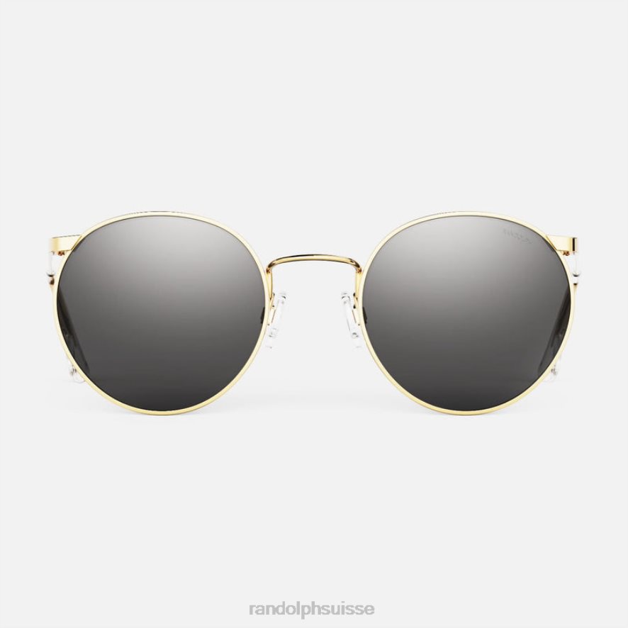 Randolph p3 or 23 carats et gris américain lentille en verre polarisée PDX28629