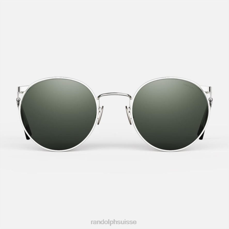 Randolph p3 or blanc 23 carats et agx lentille en verre polarisée PDX2869